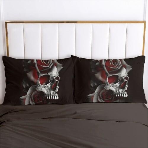 1pc Skull Deadpool Pillow cover Pillow case Bedding Pillowcase Pillowcovers decorative for home 3D HD Print Skull face
