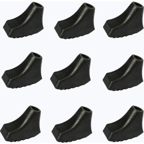 2Pcs Trekking Pole Cap Walk Stick Cane Climb Replacement AntiSlip Alpenstock Outdoor Camp Hike Protector Cap Accessories