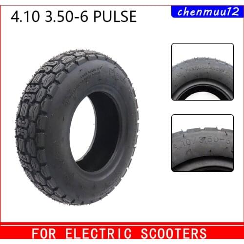 4.10/3.50-6 Tubeless Tires for Lawn Mower / Snow & Mud Tyre Electric Scooter Tyres 6" 6 Inch