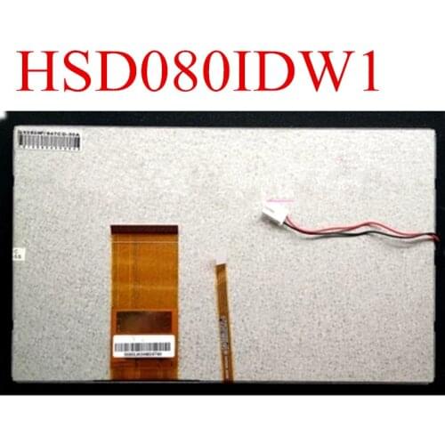 8 inch LCD Screen HSD080IDW1 C01 HSD080IDW1 C00 60P Portable DVD Car DVD Display Screen