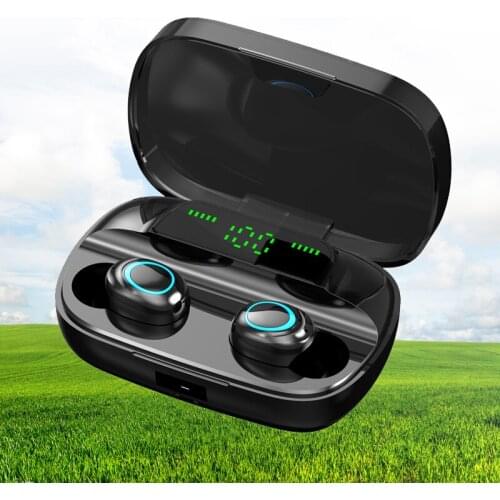 2021 New Wireless Headphone 3500mAh Power Bank Stereo TWS Bluetooth 5.0 Earphone Waterproof Noise Headset Sport Earbuds With Mic