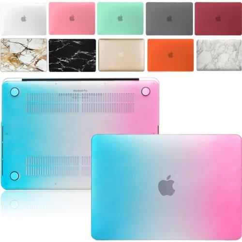 Laptop Case for Apple Macbook Air 11"/13" /Pro 13"/15"/16" /Macbook 12" Hard Protect Matte Anti-fingerprint Laptop Cover Case