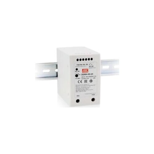 DDRH-60-12 60W | 12V | 150-1500VDC | 5A DDRH rail switching power supply