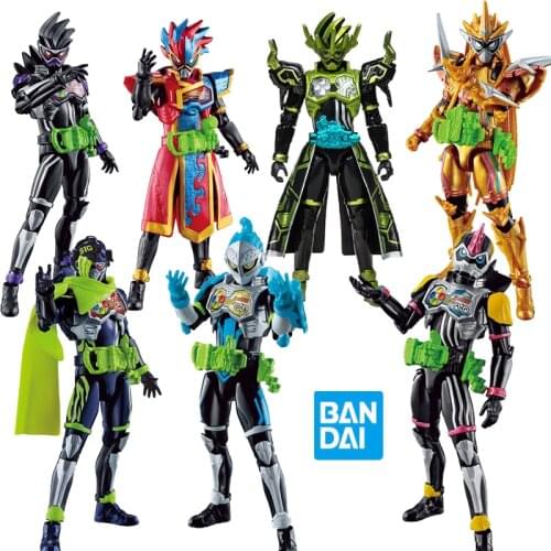 Bandai Rkf Series Kamen Rider Ex-Aid Lazer Parado Dan Kuroto Brave Action Gamer Level Exclusive Action Figure Model Toy Gift