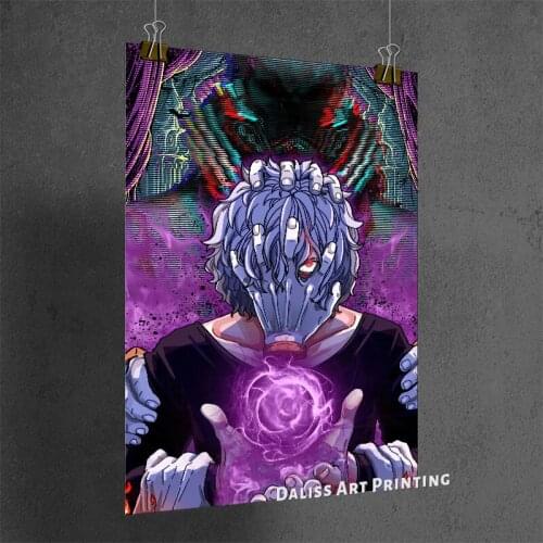 Canvas My hero academia Shigaraki Tomura Pictures Home Decoration Paintings Poster HD Prints Wall Art Modular Living Room Framed