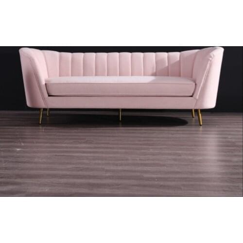 Sofa single double three-person living room sofa model room sofa combination