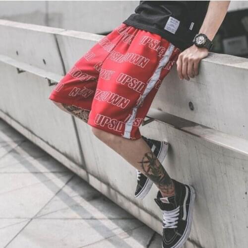 Summer personality fashion mens pants casual harem pant men feet trousers splice pantalones hombre cargo pantalon homme red