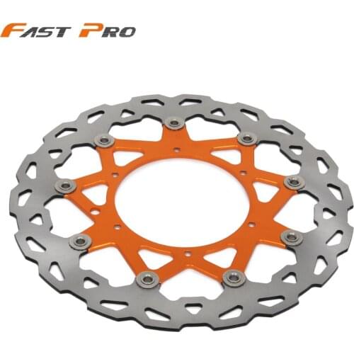 Motorcycle 320MM Front Wavy Floating Brake Disc Rotor For KTM SX SXS XCF XCW EXC MX XC 250 300 350 380 400 450 500 505 525 530