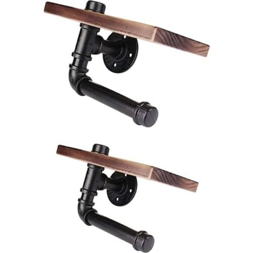 Wall Mounted Paper Roll Holder Partition Shelf Towel Storage Rack Multipurpose Household Item Accessories for Home Kitchen