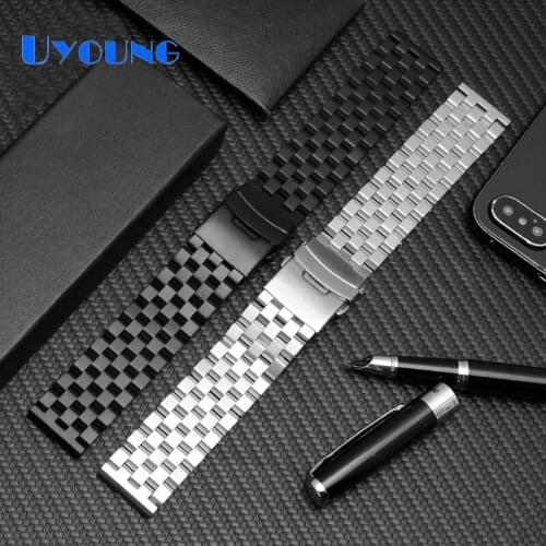 Fine steel Watch Strap for huawei watch2 Samsung gear S2/S3 tic watch 1/2 Stainless Steel Watch Band smart Replacement bracelet