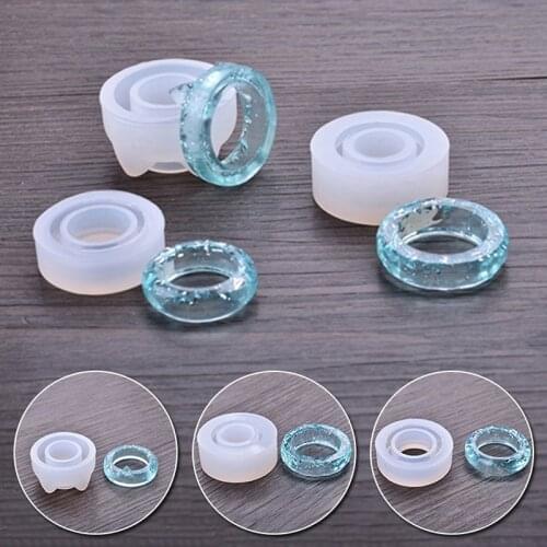 Silicone Mould Dried Flower Resin Epoxy Decorative Craft DIY Ring Mold Craft