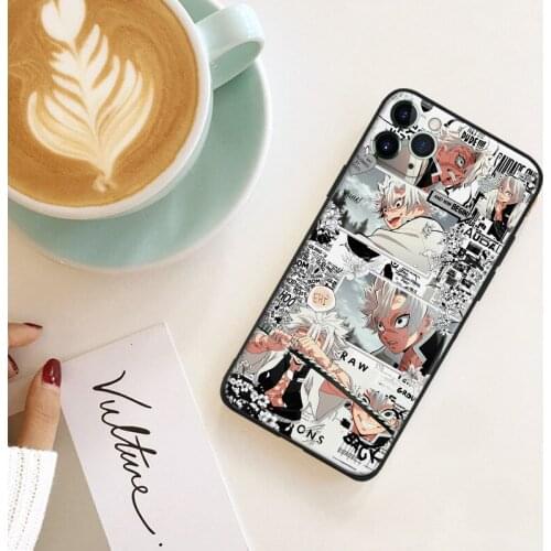 Shinazugawa Sanemi Kimetsu No Yaiba Silicone for IPhone Se 7 8 Plus X XR XS 11 12 Mini Pro Max Glass TPU Phone Case Cover Shell