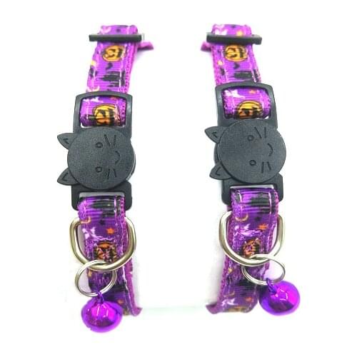 Dog-Collar Leash Straps Necklace holiday Pet-Traction-Rope Puppy halloween cat collar