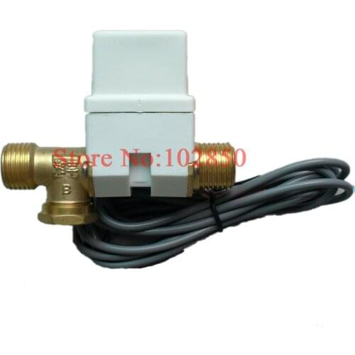 Ac220V/DC12V,Electromagnetic Valve Solenoid, 1/2 Size,Low pressure solar water heater controller part,Upload Water Automatically