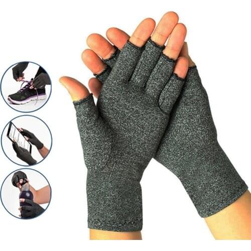 Compression Arthritis Gloves Wrist Support Cotton Joint Pain Relief Hand Brace Women Men Therapy Wristband #8