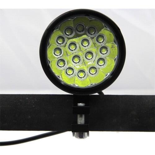 Bike Light From 6X18650 Power Bank Accessories Light With Bicycle Highlight LED X16 Combination Used For Cycling Night Lighting