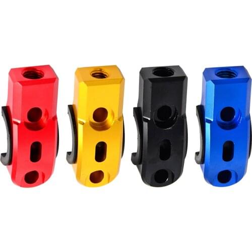 M10x1.25 Rotating Bar Clamp Handlebar Mirror Mount Adaptor For KTM Honda BMW Husqvarna Suzuki Yamaha Motorcycle ATV Scooters