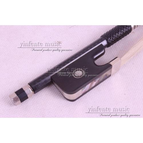 3/4 Cello Bow Carbon fiber Round Stick Ebony fro g High Quality New #DT-041