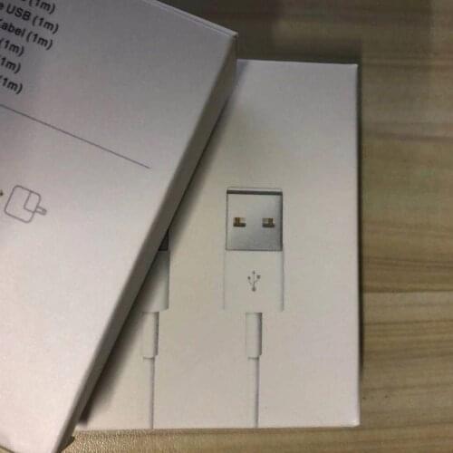 50pcs/Lot 1m/3ft High Quality OEM OD:3.0mm Data USB Charger Cable With New Retail Packaging Green Lable