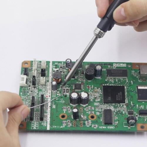 SH72 65W Mini Electric Soldering Iron Anti Slip Handle Anti-scalding Adjustable Temperature Soldering Pen for Mobile Phone