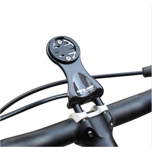 GUB 693 Carbon Fibre Cycle Computer handle bar holder Bike Hold Table Bracket MTB Road Bicycle stem lamp Mount 15.5g black
