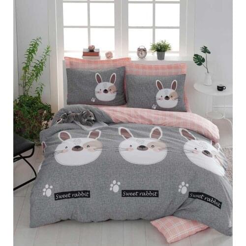 Cotton Solid Color Double Duvet Cover Set FreshColor 4 and 3 -Piece Modern And Stylish Design European American Style