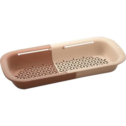 Sink Filter Basket, Expandable Washing and Draining Cooked Pasta, Vegetables, Fruits, Dishwasher-Safe