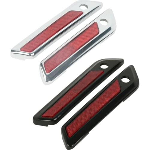Motorcycle Saddlebag Hinge Latch Covers For Harley Touring Road King Glide CVO Limited FLHT FLHX FLHR FLTRX 2014-2020