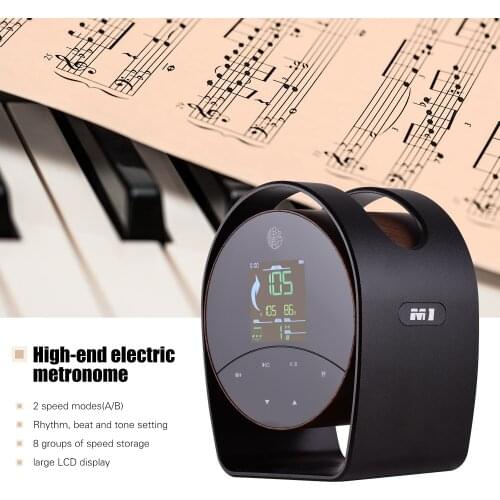 Multifunctional Metronome Changable Speed 3W Hi-Fi Wireless Speaker Memory Function with LCD Display 3.5mm Earphone Jack 3.5mm