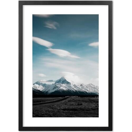Snow Mountain Cloud Photography Art Wall Art Print paper Painting Nordic Posters And Prints Wall Pictures For Living Room Decor