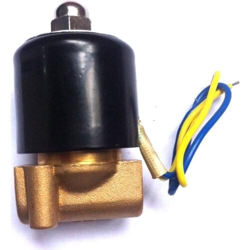 3/8" normally closed direct acting water air oil 2W040-10 DC24V brass Solenoid Valve