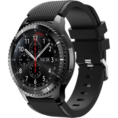 New Arrive New Fashion Sports Silicone Bracelet Watch Strap Band For Samsung Gear S3 Frontier dropship
