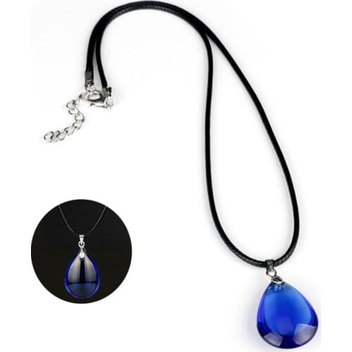 Japan Cartoon Anime Laputa Castle In The Sky Sheeta Cosplay Pilot Stone Necklace Pendant Necklace Women Men Gift for Kids