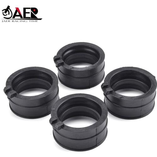 JAER Motor Carburetor Interface Adapter Intake Manifold Pipe Rubber Clamp For Honda 16211-MV9-670 CBR600 CBR 600 F2 F3 1991-1998