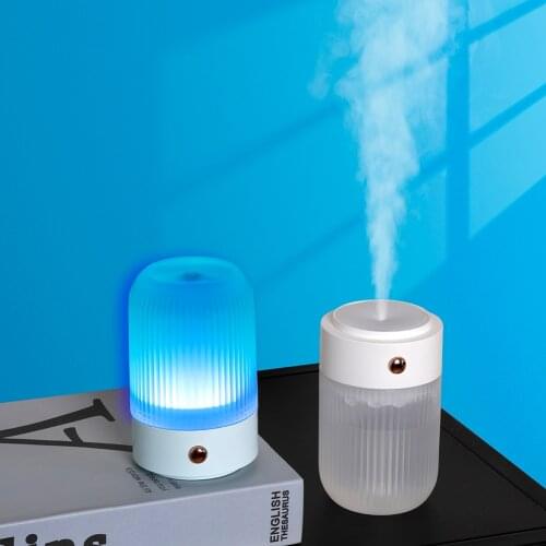 Creative USB Night Light Humidifier 2 in 1 LED Desktop Lantern Ambient Light Humidifier Mist Maker Household Appliances