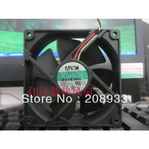 For AVC 9225 9cm silent type chassis cooling fan F9025S12L 12V 0.15A three-wire fan