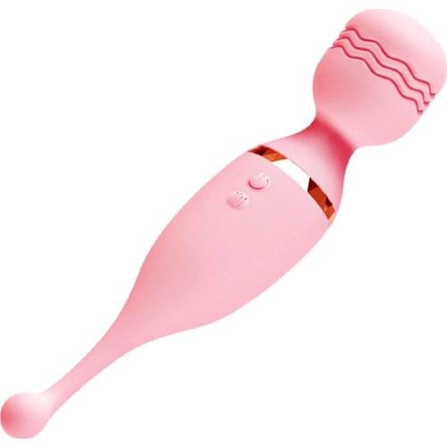 High Frequency Clitoral Vibrator, 2-in-1 Clit & G Spot Vibrators with Whirling Vibration, Waterproof Silicone Sex Toy for Women