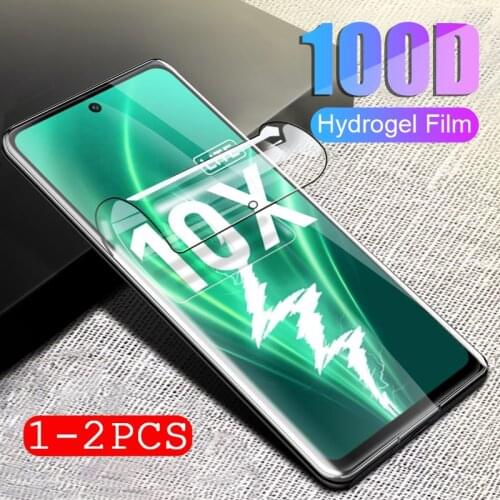 Safety hydrogel film for honor 10x lite screen protector for honor 20 pro hvawei honor 10 lite protectived film Not Glass 1-2pcs
