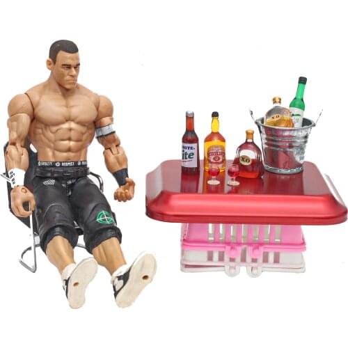 1/12 1/6 Dollhouse Miniature Accessories Mini Resin Bottle Simulation Drink Model Toy Doll House Kitchen Living Room Decoration