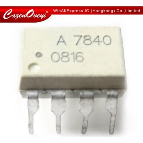 10pcs/lot HCPL-7840 HCPL7840 A7840 SOP-8 DIP-8 photoelectric coupler in stock