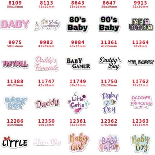 10 Pcs Cartoon Planar Resin Cabochons PR8109