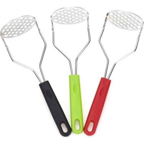 2021 Hot Pressed Potato Masher Ricer Puree Juice Maker Potato Pusher Smooth Mashed Potatoes Crusher Fruit Tools Kitchen Gadget