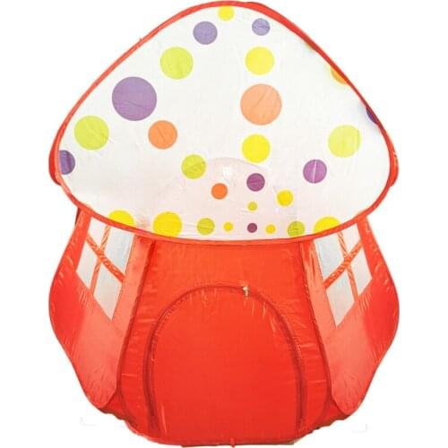 Large Portable Foldable Children Kids Pop Up Adventure Ocean Ball Play Tent Indoor Outdoor Playhouse Kids Mushroom House Tent