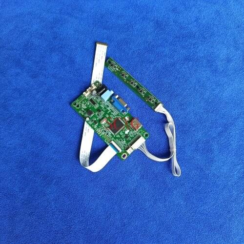 DIY KIT Matrix drive controller board For HB133WX1-201/301/402 30-Pin eDP LCD VGA+HDMI-compatible LED Panel 1366*768