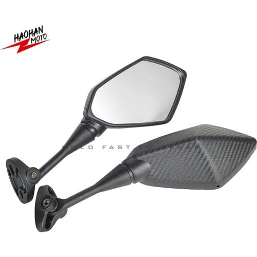 For 1190 RC8R RC8 RC 390 Mirror Motorbike Scooter Rear View Mirror Carbon-Look