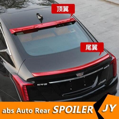 For Cadillac CT5 Spoiler 2018-2020 Cadillac CT5 Spoiler B-W ABS plastic Material Car Rear Wing Color Rear Spoiler
