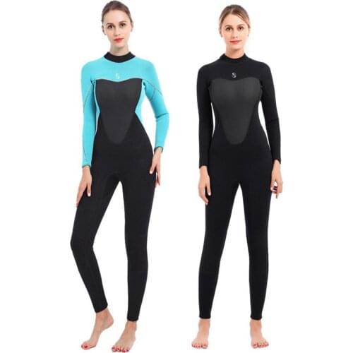 Wetsuit 2.5mm Neoprene For Women Girls Diving Suit Surfing Windsurfing Snorkeling Spearfishing Swimwear Wet Suit Full Body