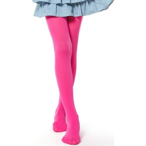 Baby Girls Pantyhose Tights Velvet 80D Tight Solid Size XL Cute Children Girls Kids Pantyhose Tights 12 Colors