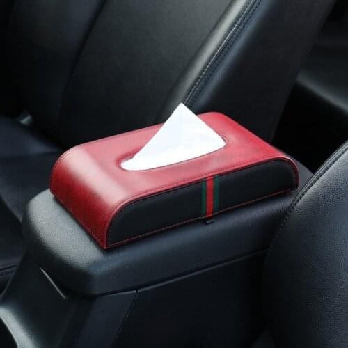 Creative Multi-function Car Temporary Parking Phone Number Card Car Tissue Boxes Paper Towel Holder Car Interior Accessories