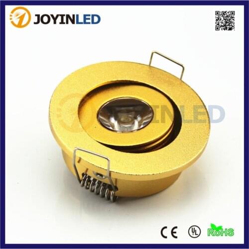 4pcs White Gold Black Satin nickel Chrom color 3w mini led spotlight 12V cabinet show case cob lamps